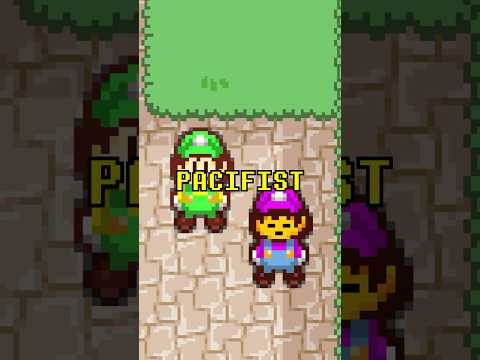 Mario & Luigi as a Pacifist?
