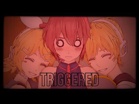 [MMD Talkloid] Teto wishes Rin and Len a Happy Birthday