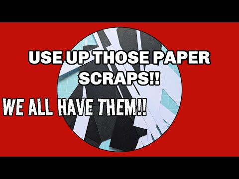 USE UP THOSE WHITE SCRAPS!!