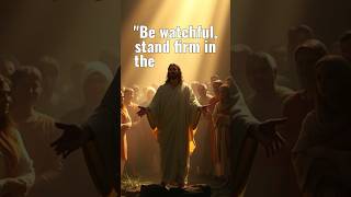 Stand Firm in FAITH 🙌 #faith #bibleverses #corinthians