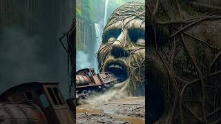 Nature Shorts: Mysterious Train | Amazing Scenery #youtubeshorts #horror