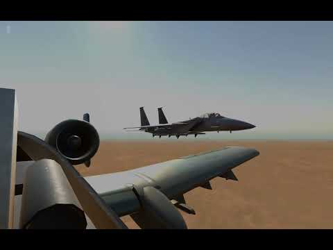 F-15C/A-10A FORMATION FLIGHT