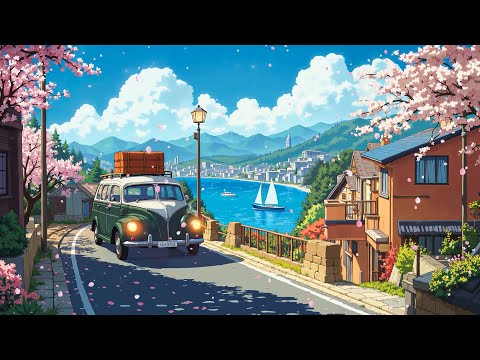 Spring Road Trip 🚗 Morning Routine Music Mix 🌸 Lofi Hip Hop // Beats for [ Heal - Chill - Relax ]