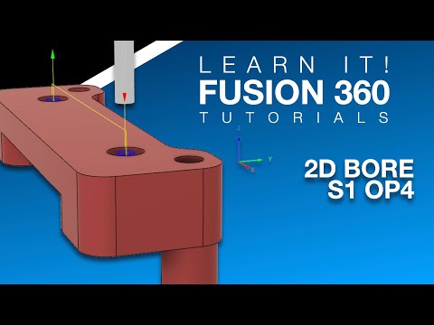 Fusion 360 - HWIMT - Part 001 Setup 1 - Op 4 (2D Bore)