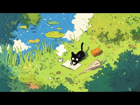 Strength isn't never falling.. it's rising every time you do. / cat jazz / lofi beats for study/work