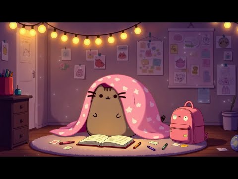 Study with Poo 📚 Cozy Lofi for Deep Concentration 🎧 Positive Lofi Music for Studying, Working