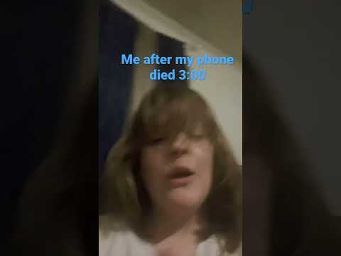 singing, one of my phone died