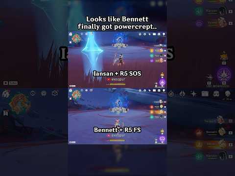 LOOKS LIKE BENNETT FINALLY GOT POWERCREPT..