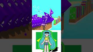 Amezing HatsuneIntergalactic Miku & HIMITSU Miku cute girl, RubyHATSUNE🌹💃#vocaloid#shortsfunny
