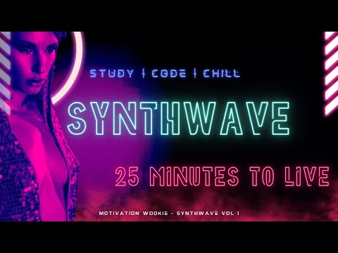 GET SH*T DONE! | 25 Minutes of Synthwave Music | #pomodoro #25minutetimer #synthwave #study #chill