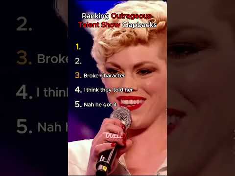 Ranking Outrageous Talent Show Moments
