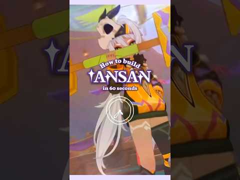How To Build Iansan In 60 Seconds #genshinimpact #hoyocreators #genshinguide #iansan