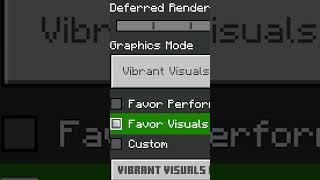 Vibrant Visuals In Minecraft 1.21.6 #minecraft #shorts #minecraftlive #minecraftshaders #previews