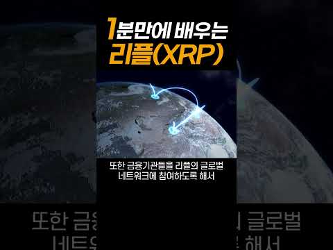 리플과 XRP가 뭔지 빠르게 1분요약 해드립니다.