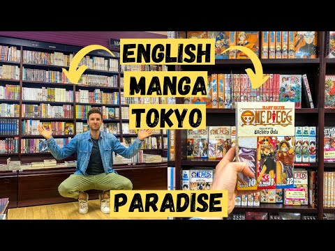 THE BEST JAPANESE BOOKSTORE TO BUY MANGA IN ENGLISH IN TOKYO