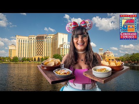 Disney World Cinco de Mayo foodie crawl 2025 🌶️ Disney's Coronado Springs resort review