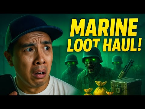 Marine Zombie Base RAID – Locked-Chest Jackpot & Yellow Loot Bags! 💰 (7DTD)