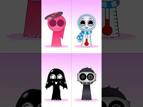 Sprunki  Gentra,Mercury,Inky,Dewm Pyramixed Phase 2#sprunki #incredibox #incrediboxsprunki
