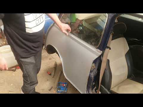 let's talk quarter panel on a classic mini