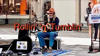 Busking in Bamberg - Rollin’ and Tumblin’