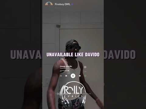 Fireboy DML - Change your life (Lyric Video) #shorts #fireboydml #newmusic