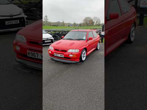 Superb looking 1993 Ford Escort Cosworth. #classiccars #fastford #automobile #carshow #cosworth