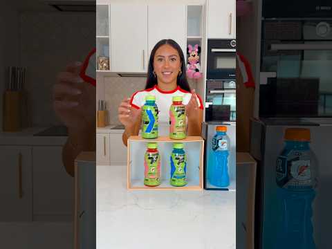 MATCH THE DRINK CHALLENGE! #shorts