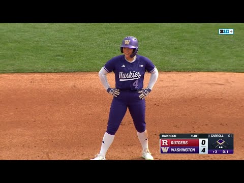 Softball: UW vs Rutgers, Gm 2, 03/22/25