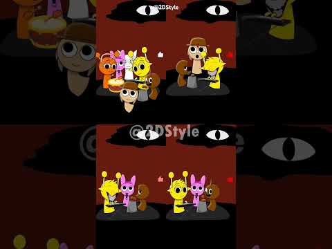 Music group Animation Sprunki all parts! #sprunki