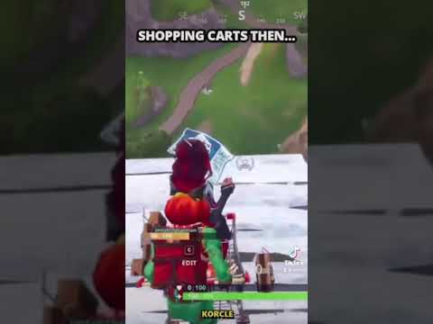 Shopping carts then VS now… 🥺 #shorts