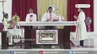English Mass @ St.Theresa Church, Bandra, Mumbai, Maharashtra, INDIA, 01-06-17