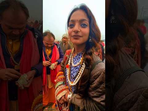 Viral girl in mahakumbh Mela| Maha Kumbh Mela 2025 | Viral girl in Prayag Raj| Viral girl eye|#viral