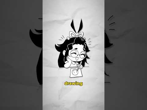 When drawing is scary