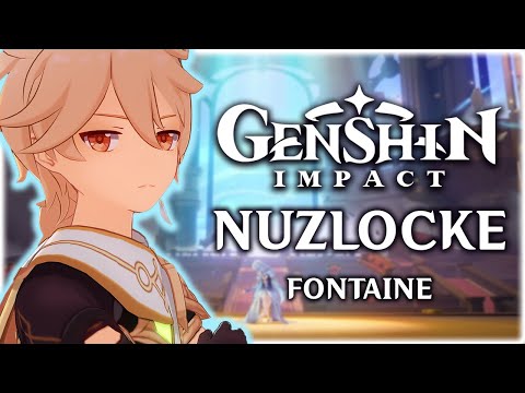 Can You Beat Genshin Impact With Only 1 Life?? | Genshin Impact Nuzlocke #3 (Fontaine)