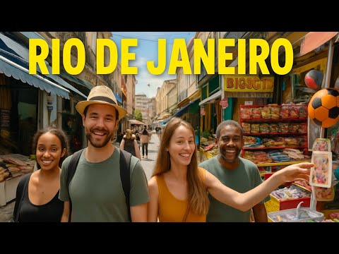 Rio De Janeiro, Brazil – The Marvelous City | Walking Tour 【4K】