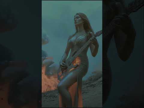 Volcano Rock Anthem! Epic Musical Performance Amidst Fire & Fury!