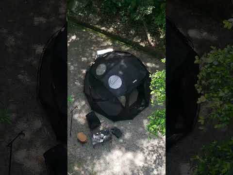 車水馬龍的盡頭，是帳篷下的純粹與自由。高美館x全都露 | TURBO TENT 永泰戶外 #快速帳蓬 #camping  #camp #glamping #outdoors