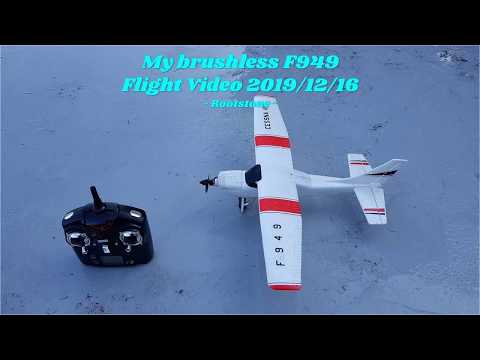 My brushless F949 flight video (2019.12.16)