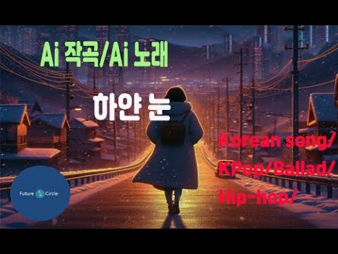 [Ai 한국노래] 가사/ Ai 음악 /Ai 작곡/ Ai 노래 / Ai 자작곡/ Ai KPop/ Ai Song/ 미래원의 하얀 눈