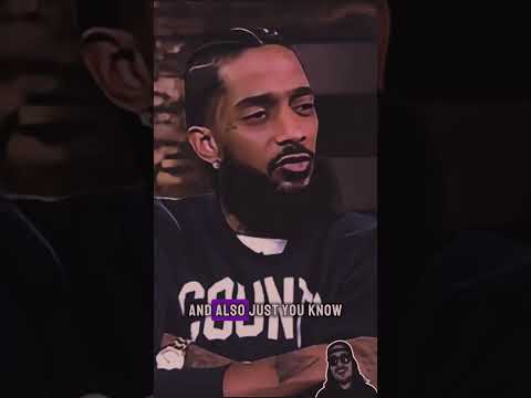 Nipsey Hussle on Why He Fell in Love with Hip Hop 🎤🔥