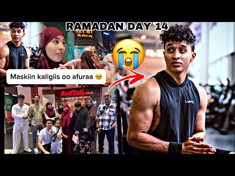 MAALINTA 14AAD RAMADAAN ROUTINE IYO AMIRSAYID OO CALOOSHA NAGA HURIYAY..😢😢