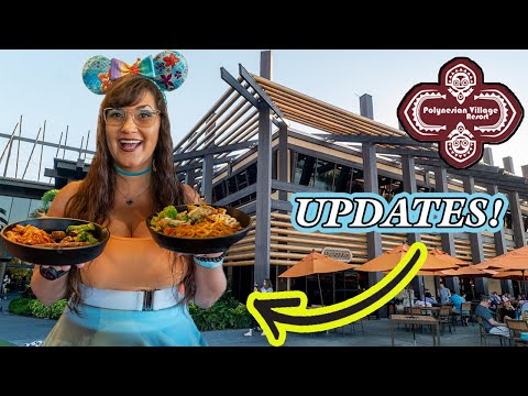 Ohana NEW DINNER MENU 🏄 Disney World Polynesian resort food review 2025
