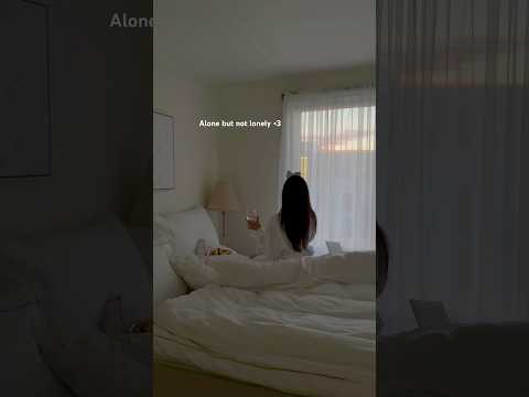 Alone but not lonely ☺️
