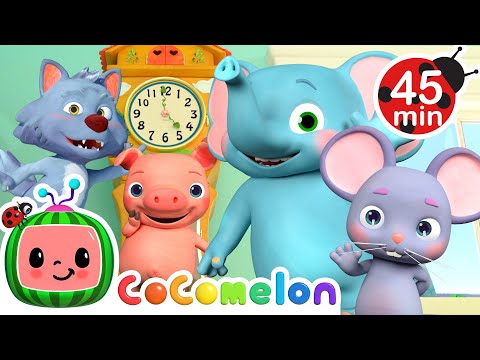 Hickory Dickory Dock | Classic Nursery Rhymes | CoComelon Nursery Rhymes & Kids Songs