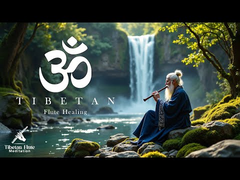 Tibetan Flute Music | Release Of Melatonin And Toxin, Reduces Stress | Attract Positive Energy