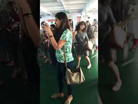 Green ocean cruise dance Andaman
