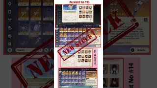 Genshin impact Asia Server account for sale || Genshin impact account buy