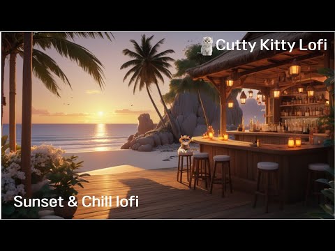 Sunset Piano Lofi — Chill & Relax with Cutty Kitty Lofi