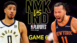 KNICKS vs PACERS FULL GAME 6 HIGHLIGHTS JUNE 1, 2025 NBA PLAYOFFS FULL GAME 6 HIGHLIGHTS TODAY 2K25
