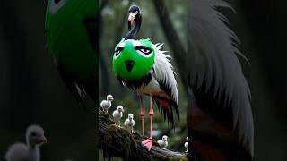 beautiful Flamingo #birds ##nature #art #shorts #ai